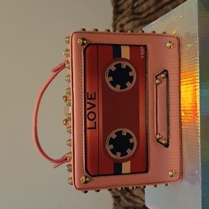 Cute Salute to the 80's Tape Recorder Box Purse